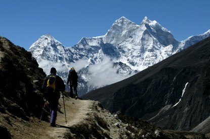 Everest trekking trails.