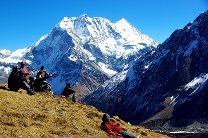 Manaslu and Annapurna Circuit Trek in Nepal Himalayas